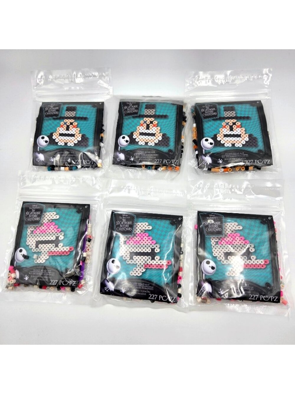 Nightmare Before Christmas Perler Fused Bead Kits With Patterns Dr. Finkelstein